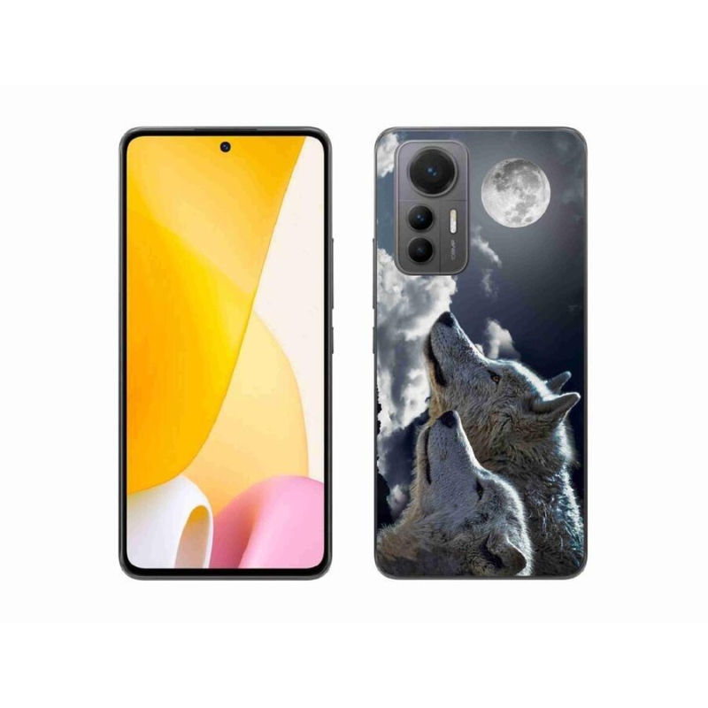 Gél borítás mmCase a Xiaomi 12 Lite készülékhez - farkasok