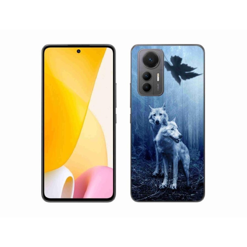 Gél borítás mmCase a Xiaomi 12 Lite számára - farkasok az erdőben