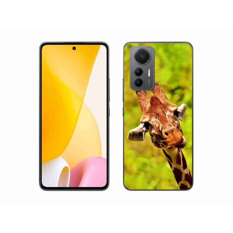 Gél borítás mmCase a Xiaomi 12 Lite készülékhez - zsiráf