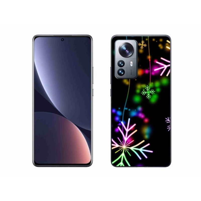Gél borítás mmCase a Xiaomi 12 Pro számára - színes pelyhekkel