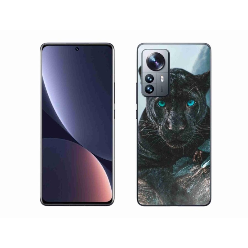 Gél borítás mmCase a Xiaomi 12 Pro-hoz - fekete párduc