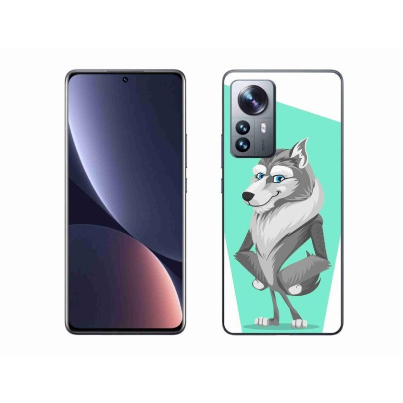 Gél borítás mmCase a Xiaomi 12 Pro számára - rajzfilm farkas