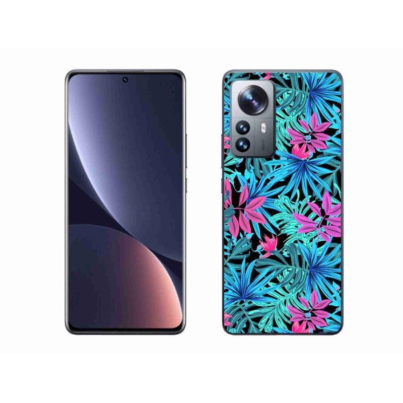 Gél borítás mmCase a Xiaomi 12 Pro számára - virágok 3