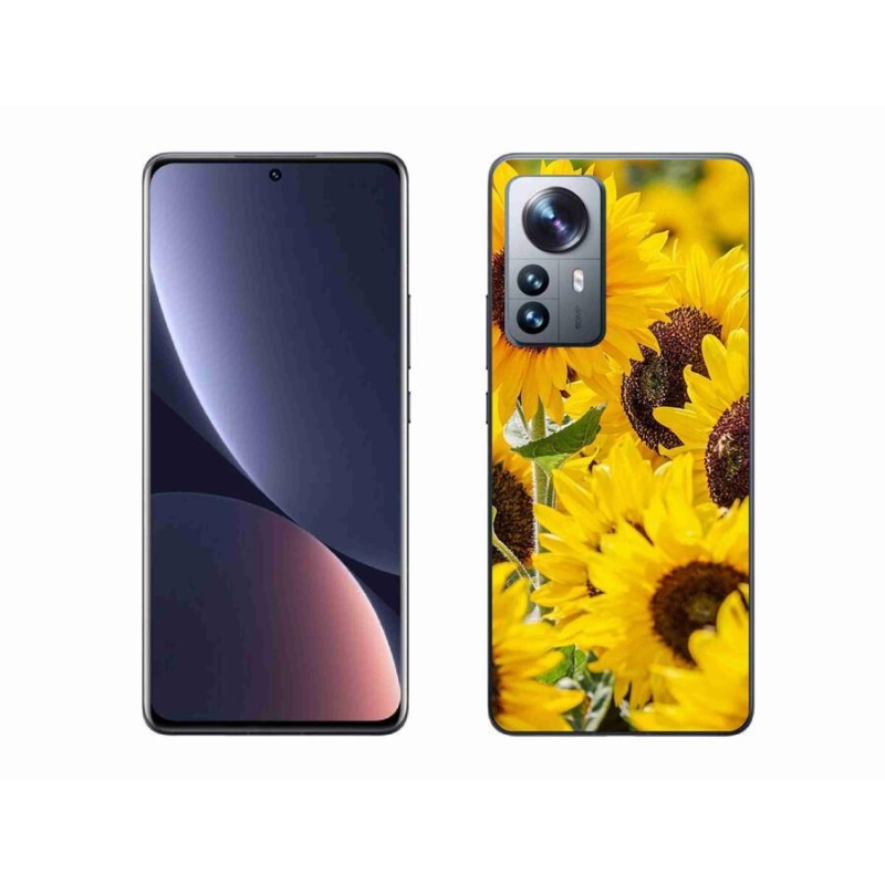 Gél borítás mmCase a Xiaomi 12 Pro számára - Napraforgó