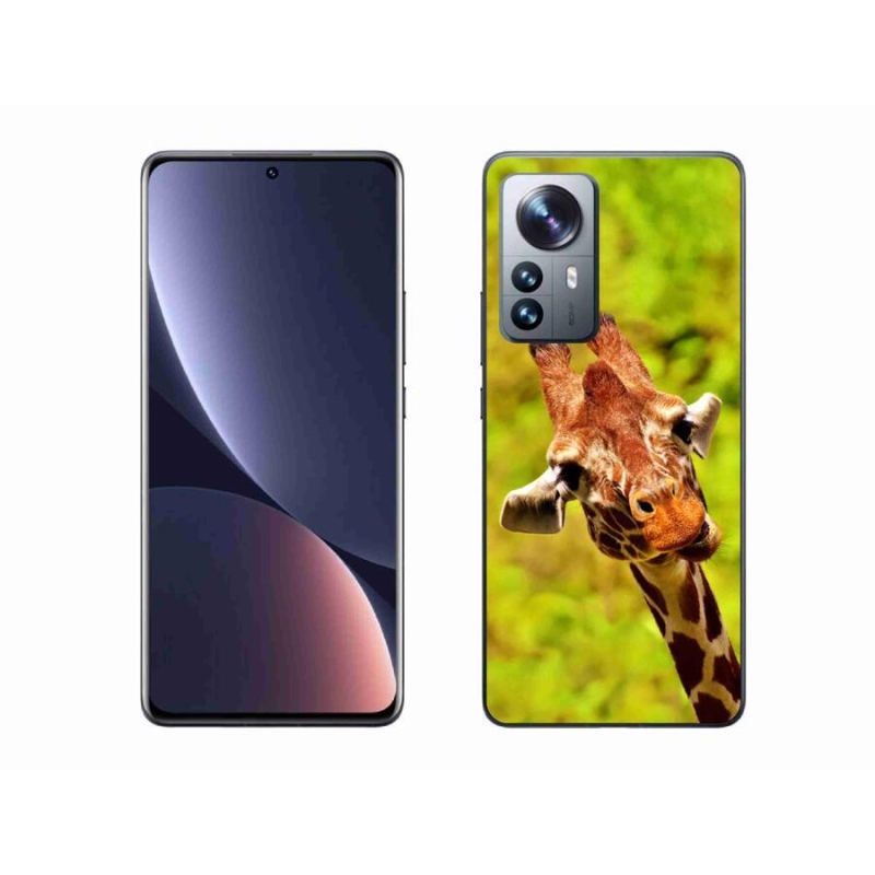 Gél borítás mmCase a Xiaomi 12 Pro számára - zsiráf