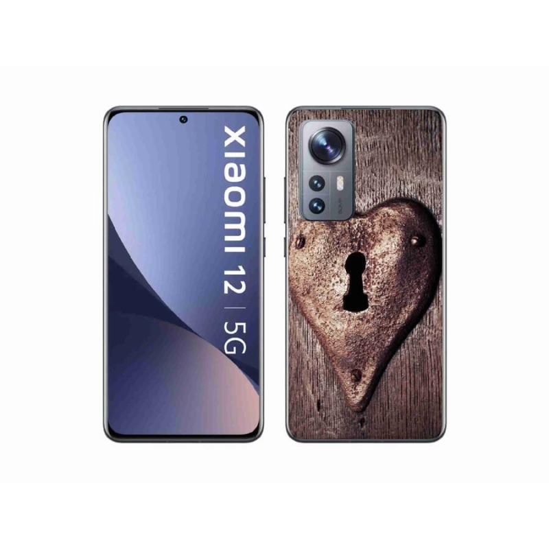 Gél borító mmCase a Xiaomi 12 - zár a szív alakú zár