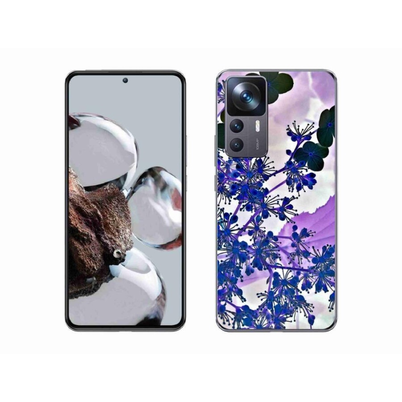 Gél borító mmCase a Xiaomi 12T-hez - hortenzia virág