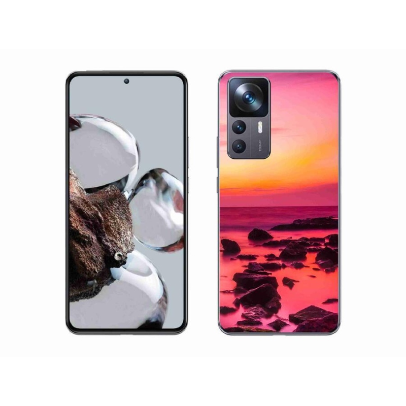 Gél borítás mmCase a Xiaomi 12T számára - tenger és ragyogás