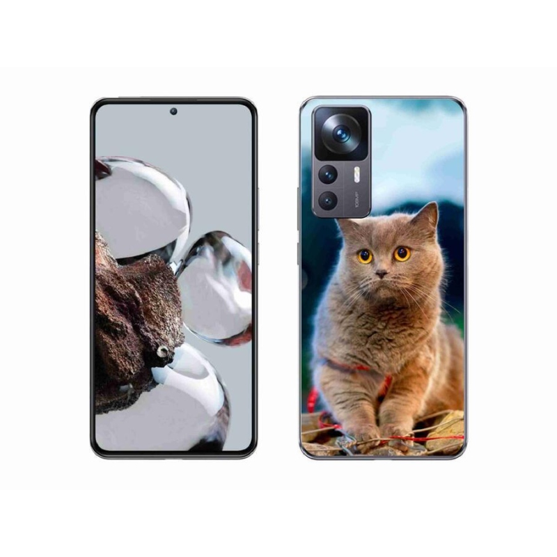 Gél borítás mmCase a Xiaomi 12T Pro számára - Brit kék 2
