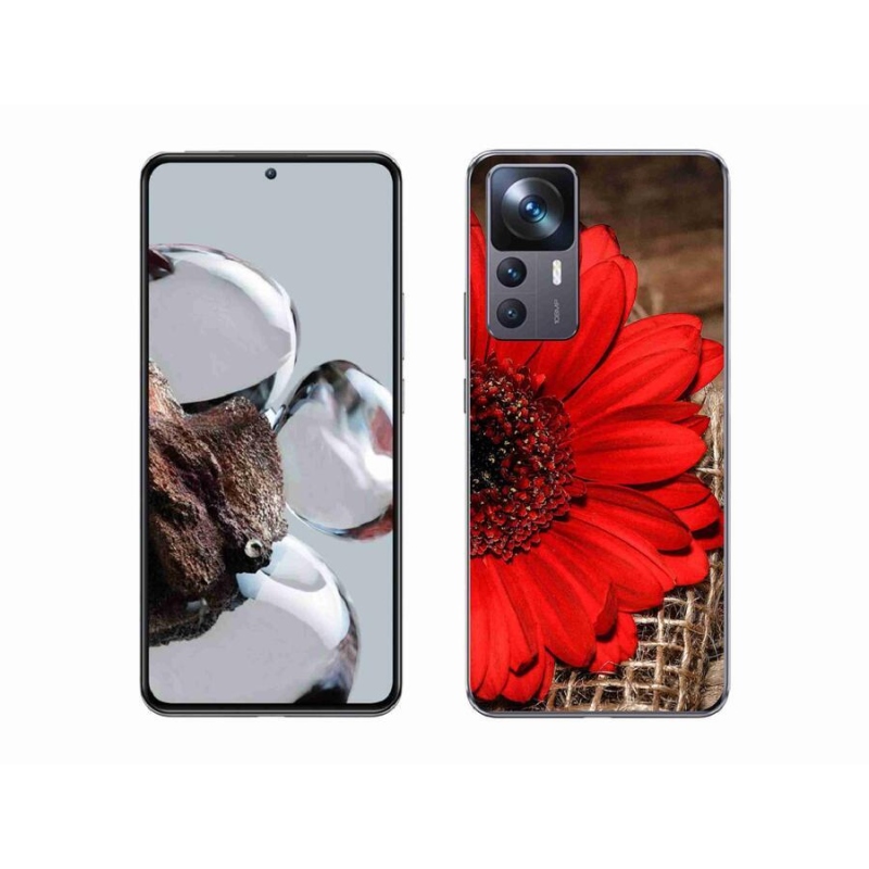 Gél borítás mmCase a Xiaomi 12T Pro számára - gerbera