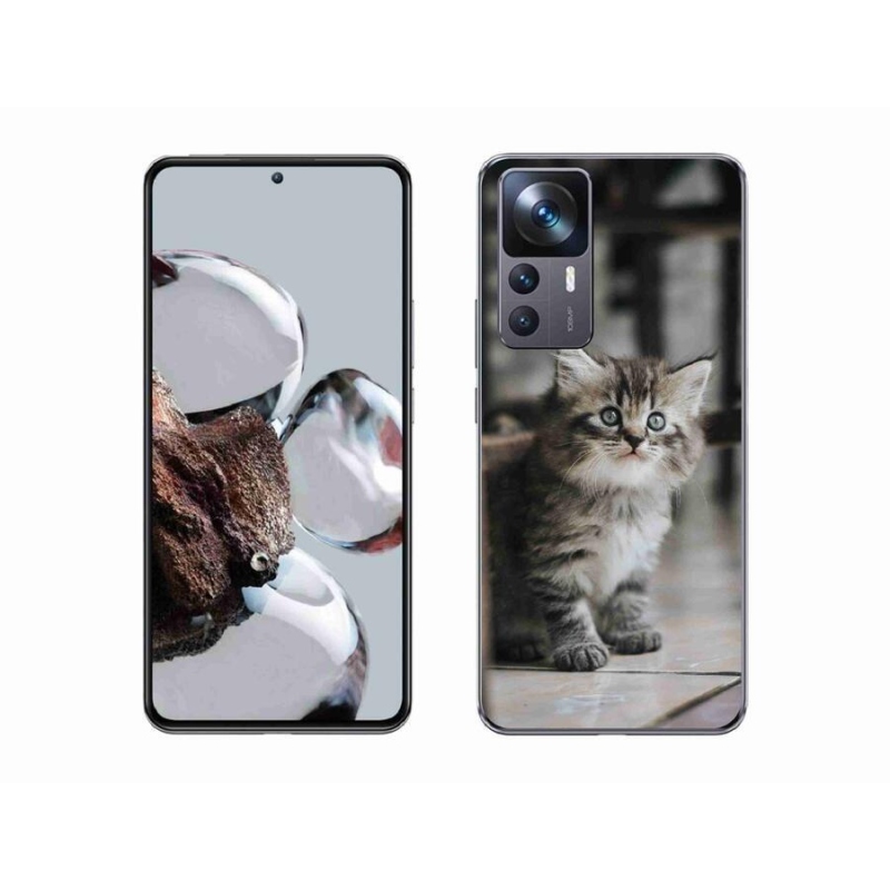 Gél borítás mmCase a Xiaomi 12T Pro számára - cica