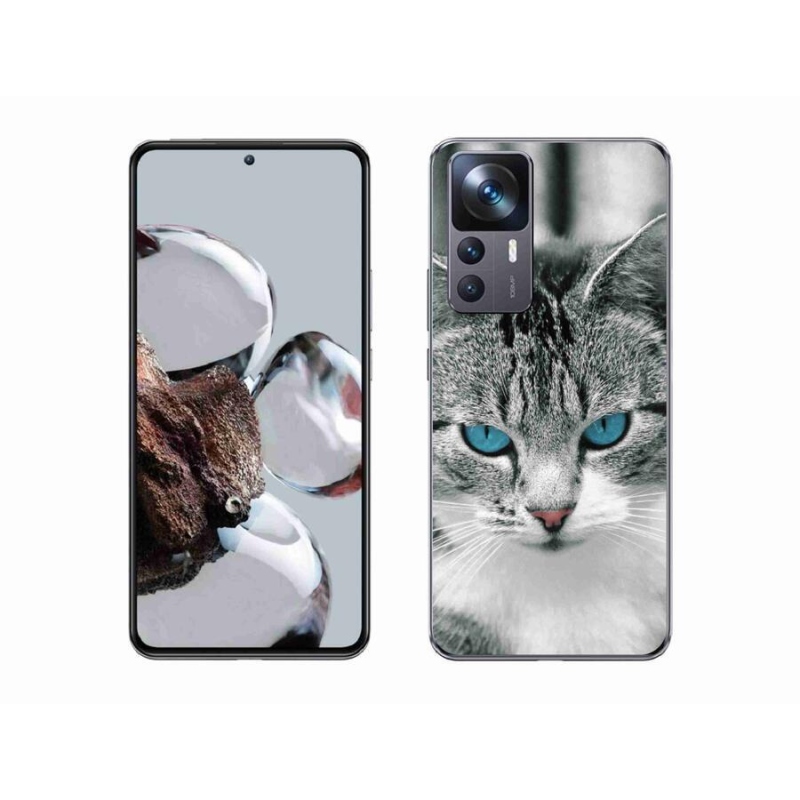 Gél borítás mmCase a Xiaomi 12T Pro számára - cat view 1