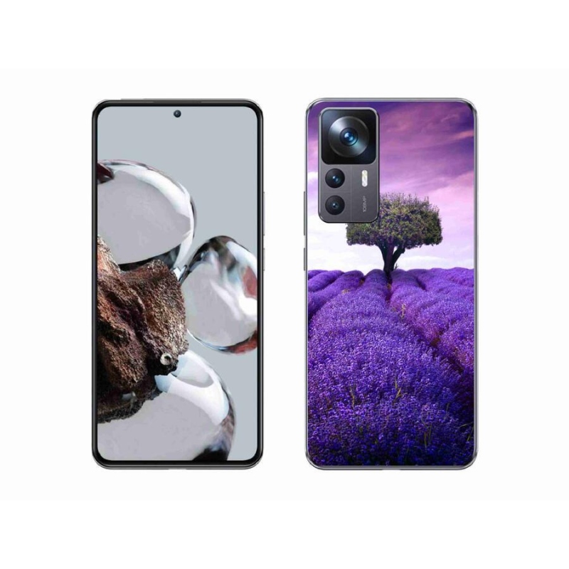 Gél borítás mmCase a Xiaomi 12T Pro számára - levendula rét