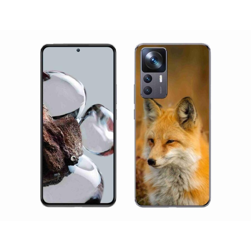 Gél borítás mmCase a Xiaomi 12T Pro számára - fox