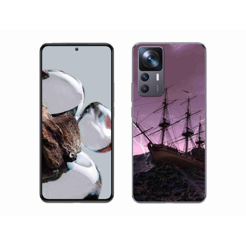 Gél borítás mmCase a Xiaomi 12T Pro számára - hajó a viharban