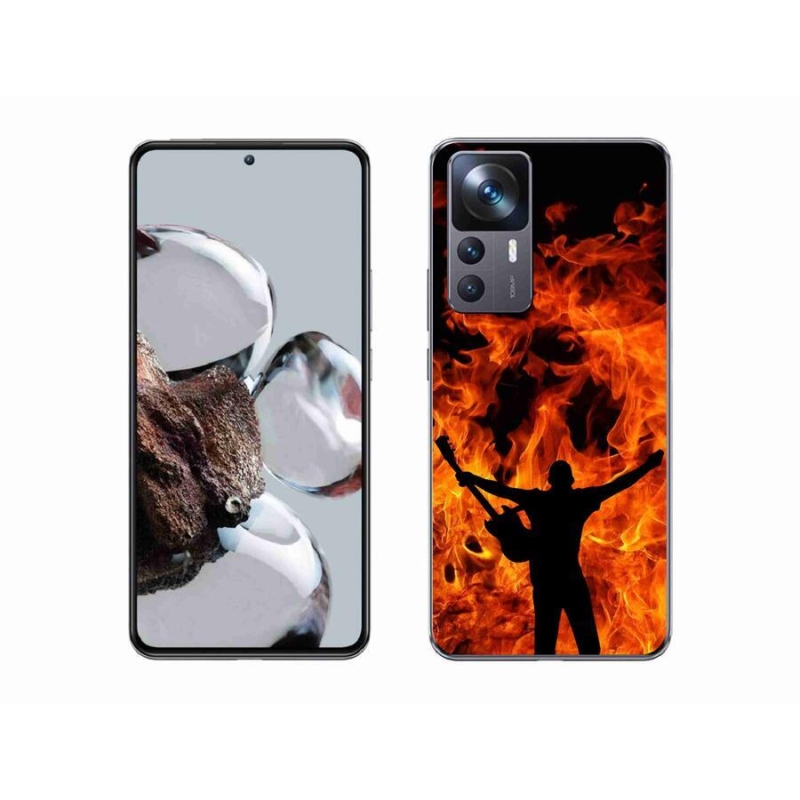 Gélburkolat mmCase a Xiaomi 12T Pro számára - zenész és tűz