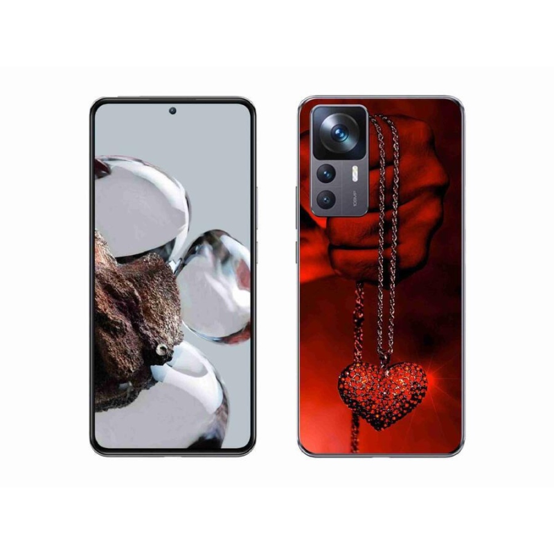Gél borítás mmCase a Xiaomi 12T Pro számára - nyaklánc