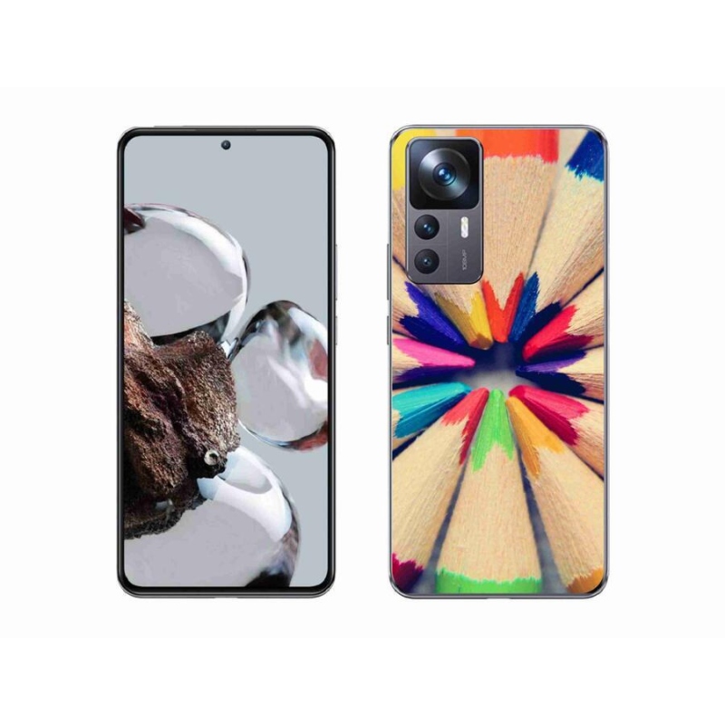 Gél borítás mmCase a Xiaomi 12T Pro számára - zsírkréták