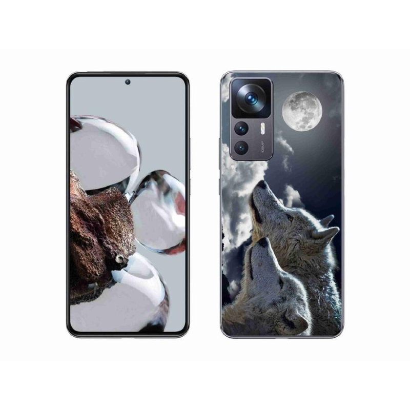 Gél borítás mmCase a Xiaomi 12T Pro számára - farkasok