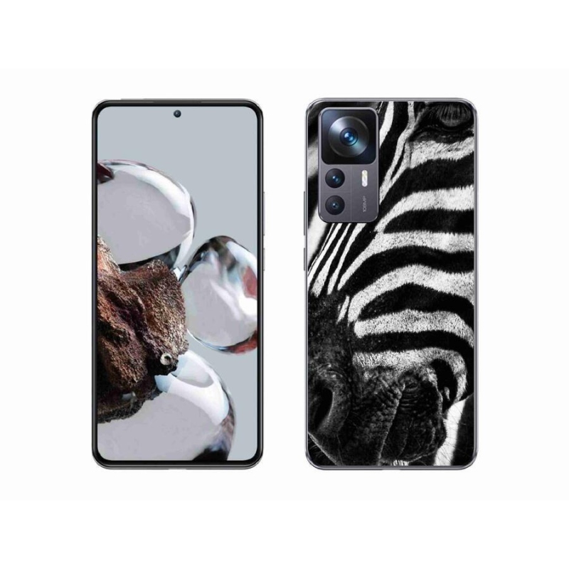 Gél borítás mmCase a Xiaomi 12T-hez - zebra