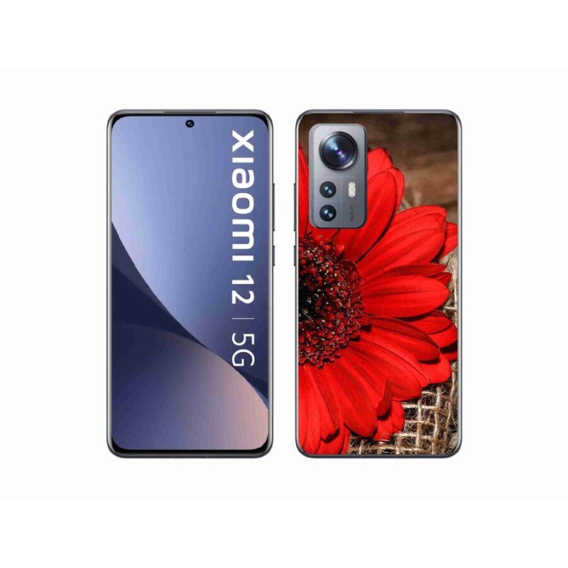 Gél borítás mmCase a Xiaomi 12X készülékhez - gerbera