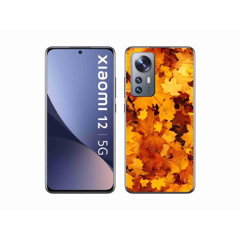 Gél borítás mmCase a Xiaomi 12X-hez - juharlevelek