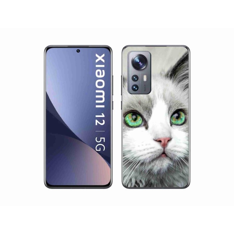Gél borítás mmCase a Xiaomi 12X-hez - macska nézet