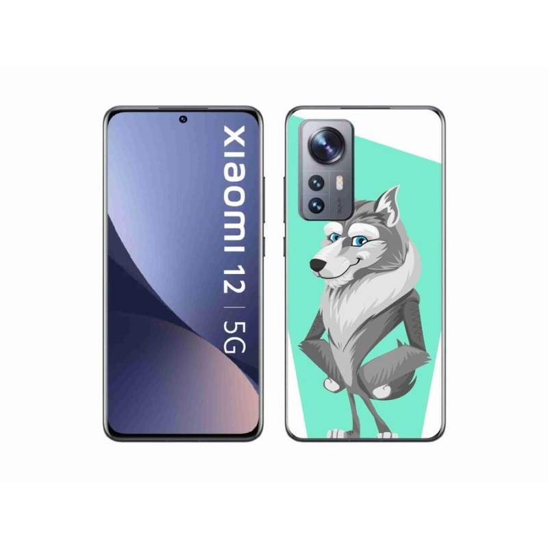Gél borító mmCase a Xiaomi 12X-hez - rajzfilm farkas
