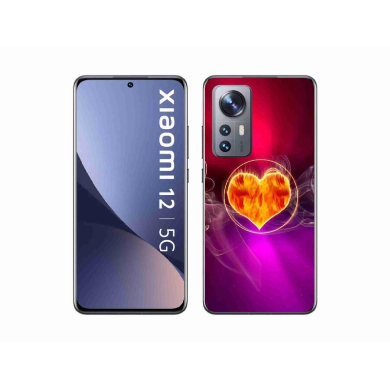 Gél borítás mmCase a Xiaomi 12X-hez - tüzes szív