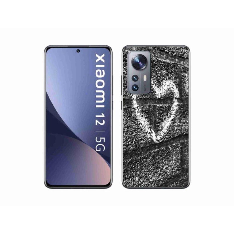 Gél borító mmCase a Xiaomi 12X-hez - szív a falon
