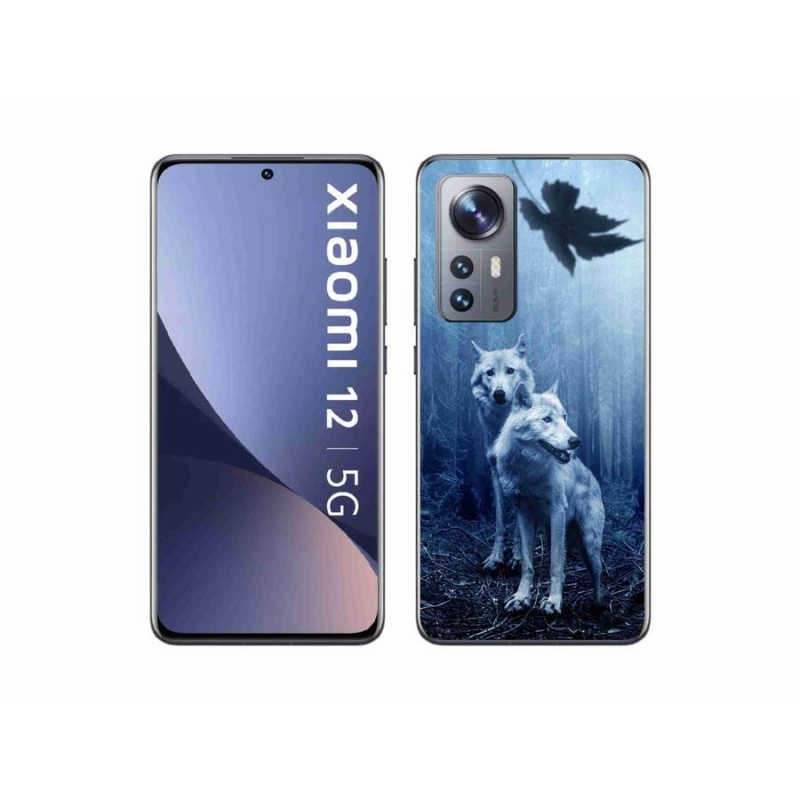 Gél borító mmCase a Xiaomi 12X-hez - farkasok az erdőben