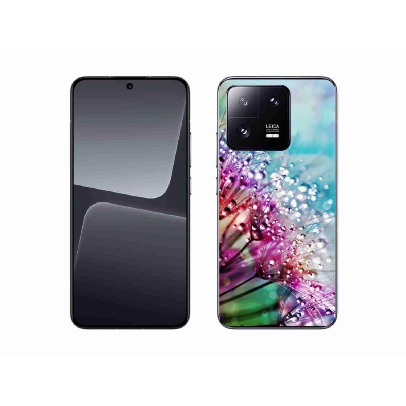 Gél borító mmCase a Xiaomi 13-hoz - színes virágok