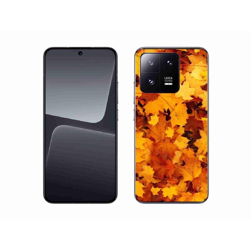 Gél borítás mmCase a Xiaomi 13-hoz - juharlevelek