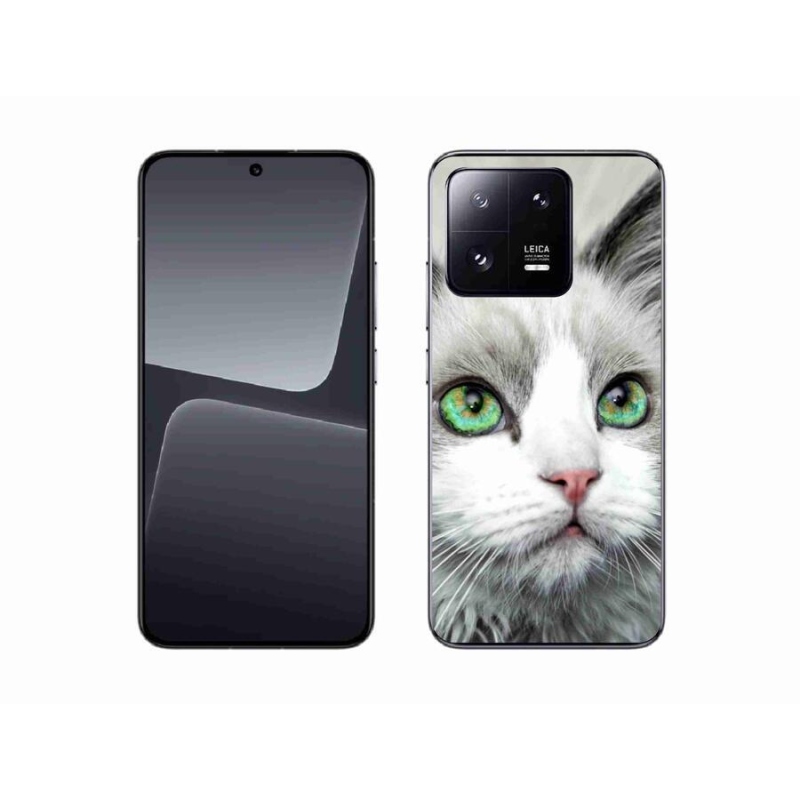 Gél borítás mmCase a Xiaomi 13-hoz - macska nézet