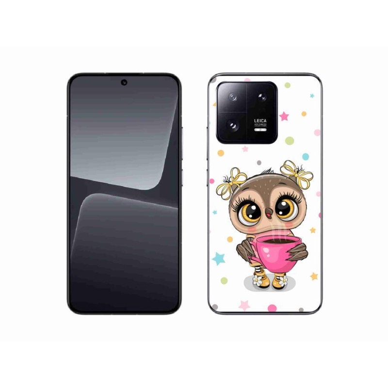 Gél borító mmCase a Xiaomi 13-hoz - rajzfilm bagoly