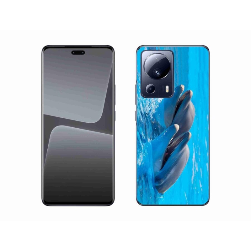 Gél borítás mmCase a Xiaomi 13 Lite-hoz - delfinek