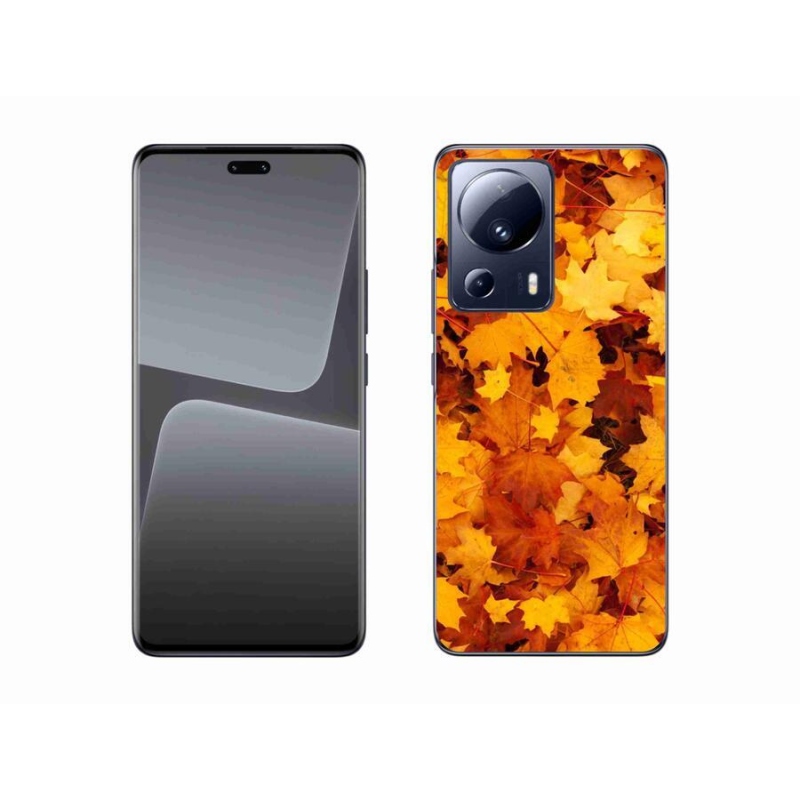 Gél borítás mmCase a Xiaomi 13 Lite-hoz - juharlevelek