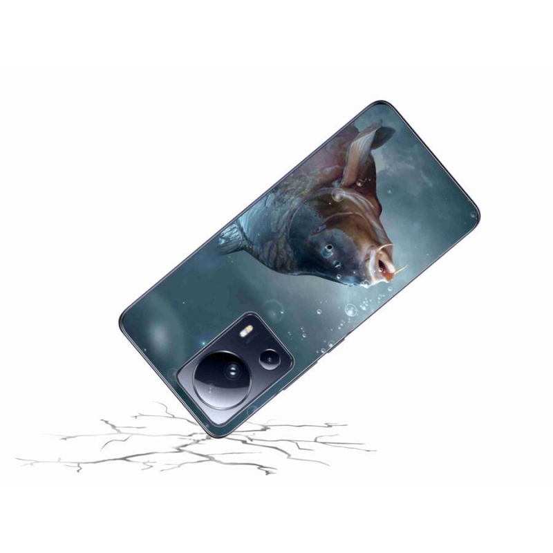 Gél borítás mmCase a Xiaomi 13 Lite számára - ponty és buborékok