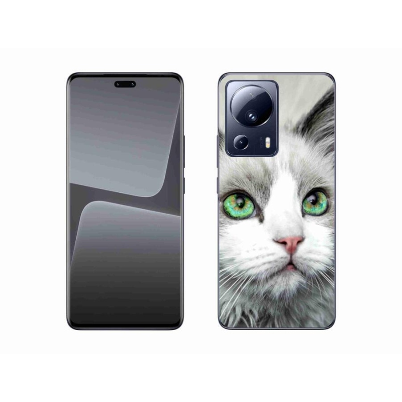 Gél borítás mmCase a Xiaomi 13 Lite számára - macska nézet