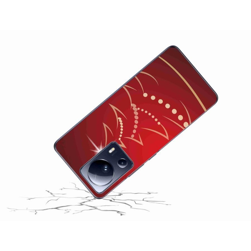 Gél borítás mmCase a Xiaomi 13 Lite számára - karácsonyfa karikatúra