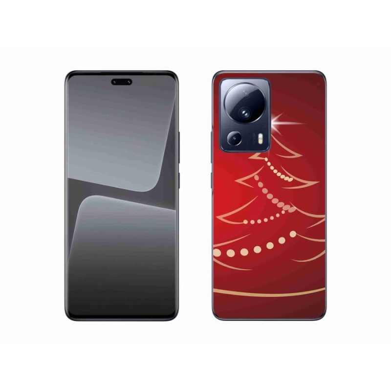 Gél borítás mmCase a Xiaomi 13 Lite számára - karácsonyfa karikatúra