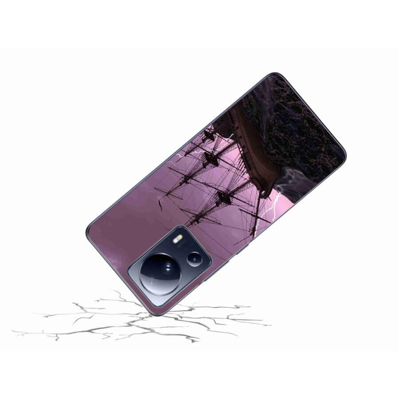 Gél borítás mmCase a Xiaomi 13 Lite-hoz - hajó a viharban