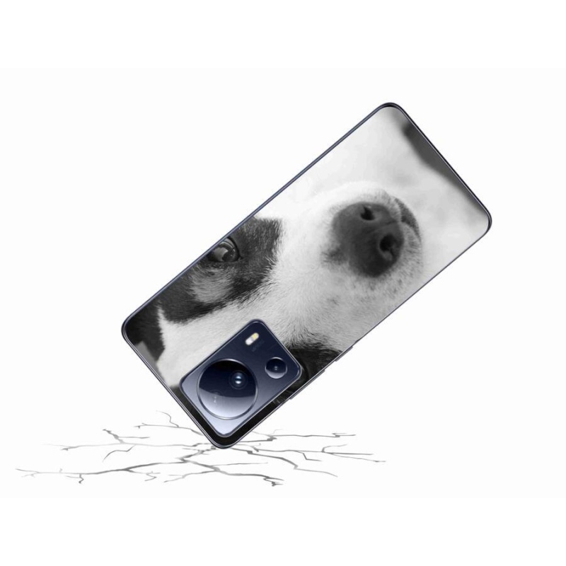 Gél borítás mmCase a Xiaomi 13 Lite készülékhez - kutya