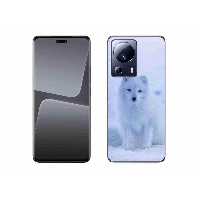 Gél borítás mmCase a Xiaomi 13 Lite készülékhez - polár róka