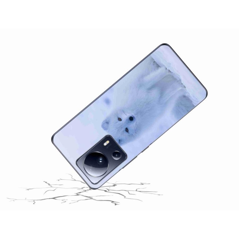 Gél borítás mmCase a Xiaomi 13 Lite készülékhez - polár róka