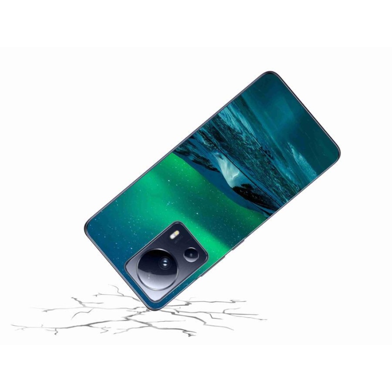 Gél borítás mmCase a Xiaomi 13 Lite-hoz - sarki fény