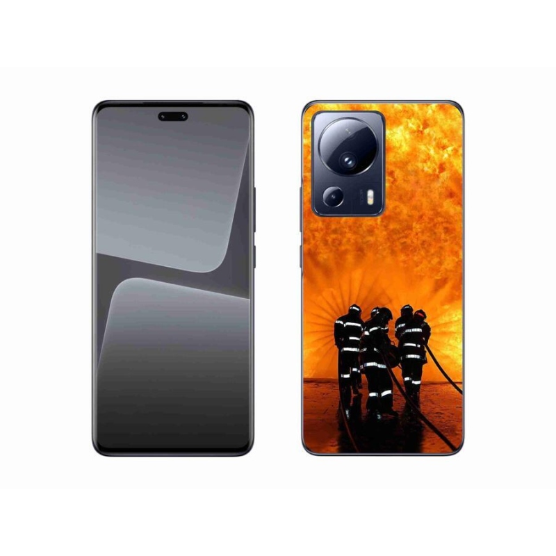 Gél borítás mmCase a Xiaomi 13 Lite-hoz - tűz