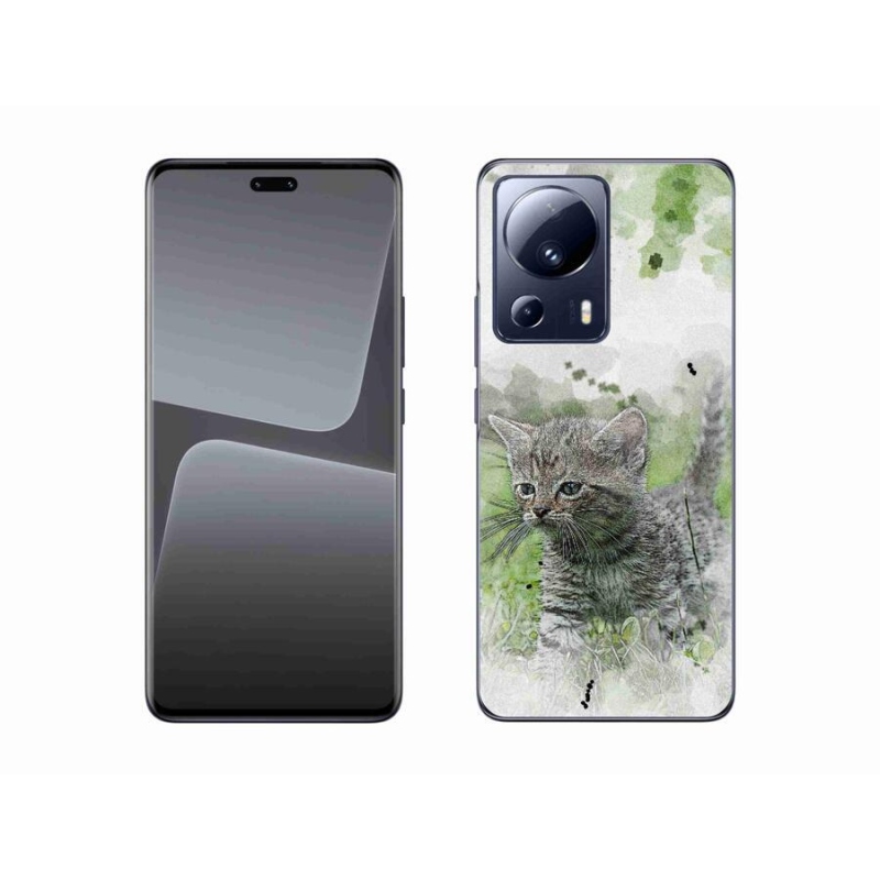 Gél borítás mmCase a Xiaomi 13 Lite-hoz - aranyos cica 1
