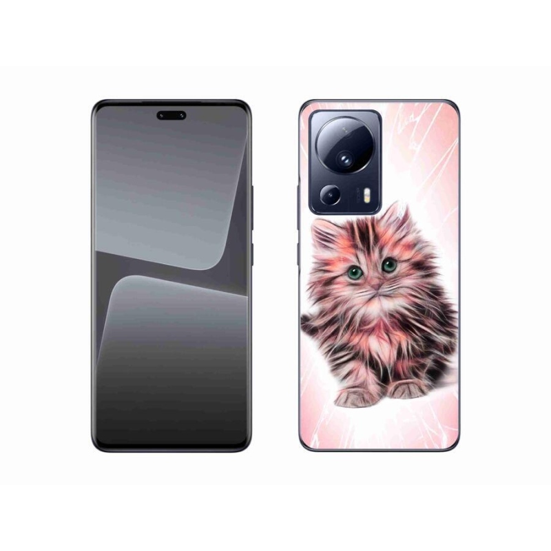 Gél borítás mmCase a Xiaomi 13 Lite-hoz - aranyos cica