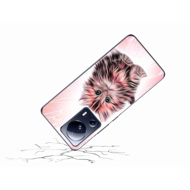 Gél borítás mmCase a Xiaomi 13 Lite-hoz - aranyos cica